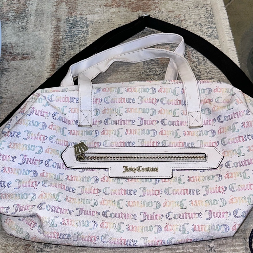 Juicy Couture Pastel Logo Tote Bag